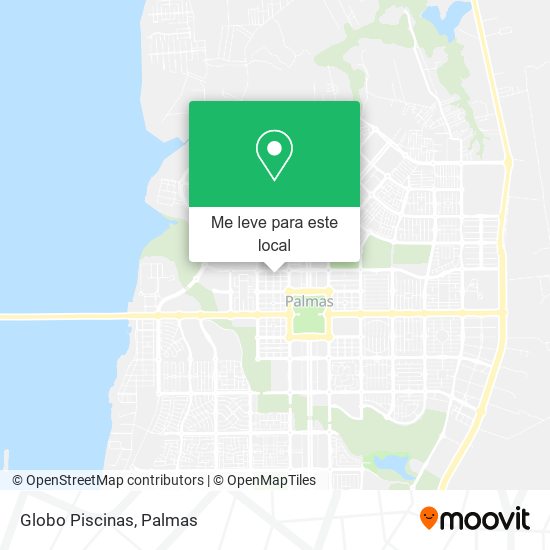 Globo Piscinas mapa