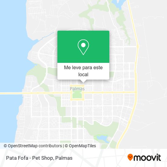 Pata Fofa - Pet Shop mapa