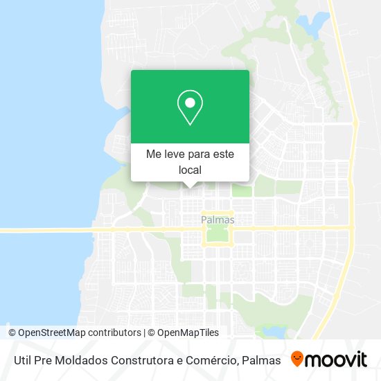 Util Pre Moldados Construtora e Comércio mapa