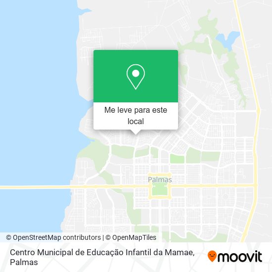 Centro Municipal de Educação Infantil da Mamae mapa