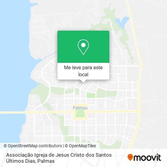 Associação Igreja de Jesus Cristo dos Santos Últimos Dias mapa