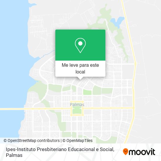 Ipes-Instituto Presbiteriano Educacional e Social mapa