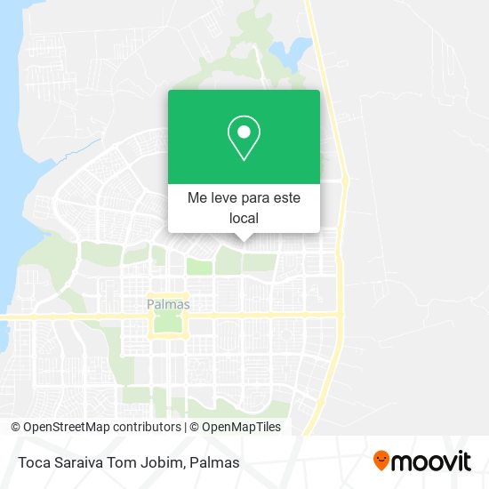 Toca Saraiva Tom Jobim mapa