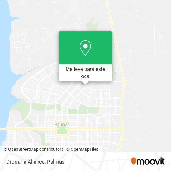 Drogaria Aliança mapa