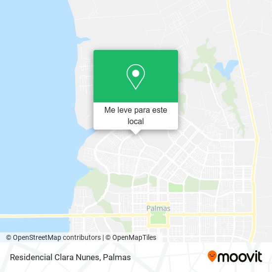 Residencial Clara Nunes mapa