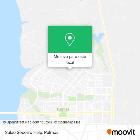 Salão Socorro Help mapa