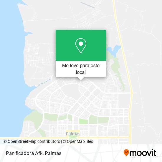 Panificadora Afk mapa
