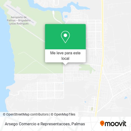 Arsego Comercio e Representacoes mapa