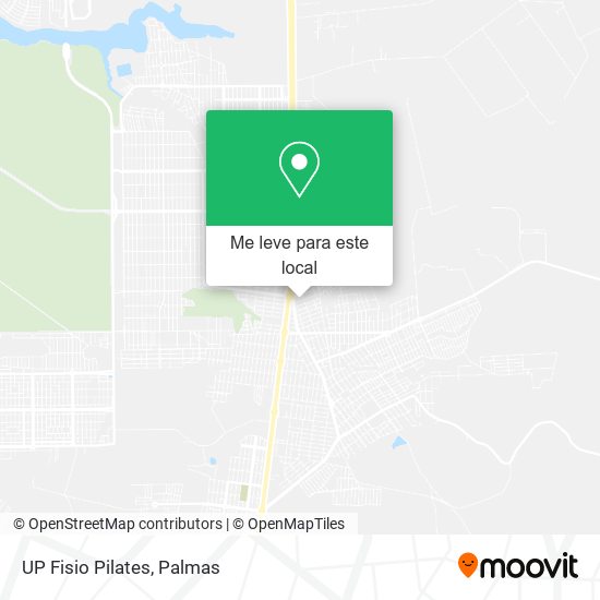 UP Fisio Pilates mapa