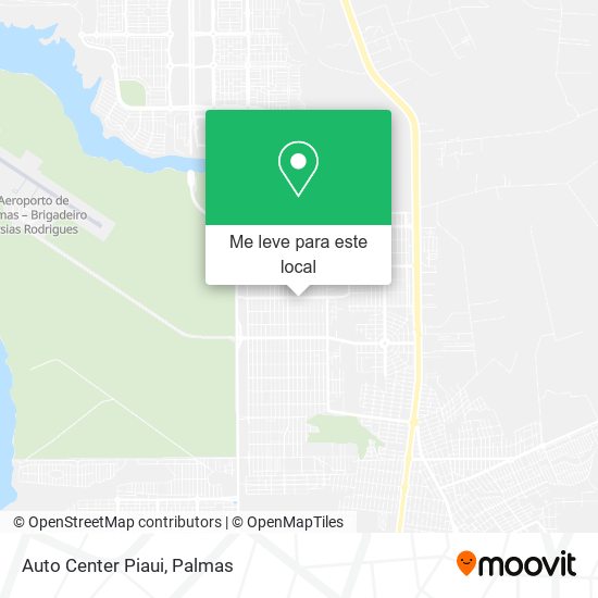 Auto Center Piaui mapa