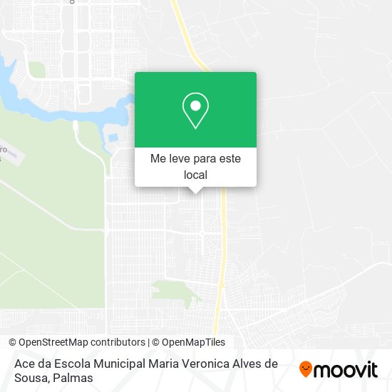 Ace da Escola Municipal Maria Veronica Alves de Sousa mapa