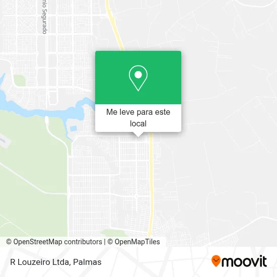 R Louzeiro Ltda mapa