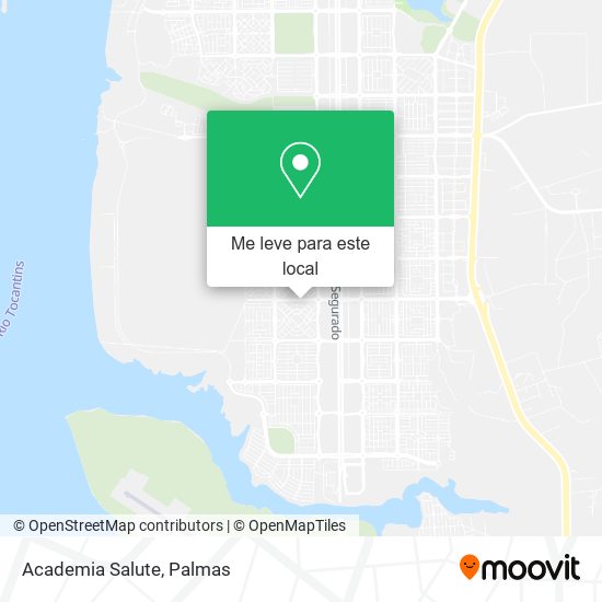 Academia Salute mapa