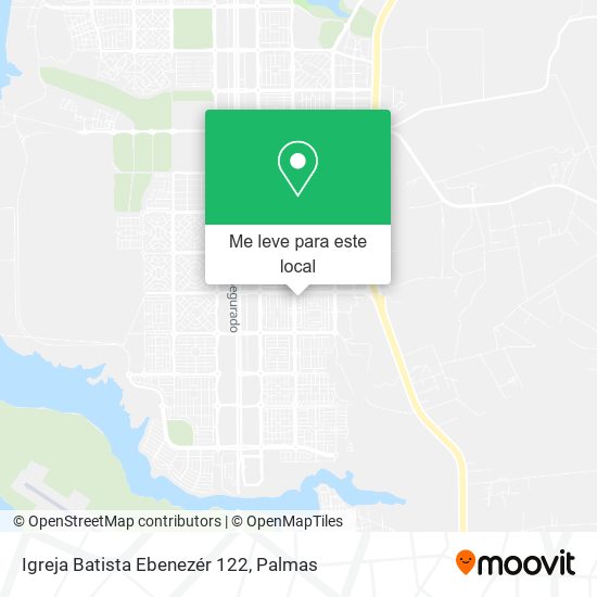 Igreja Batista Ebenezér 122 mapa