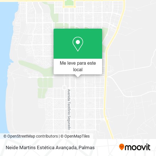 Neide Martins Estética Avançada mapa