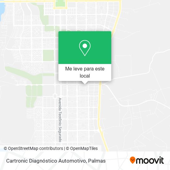 Cartronic Diagnóstico Automotivo mapa