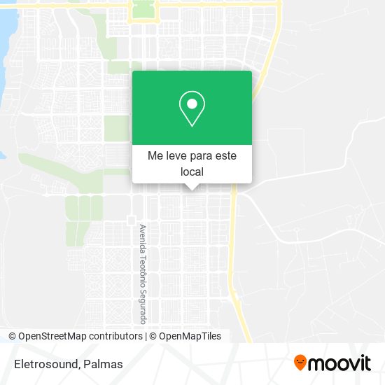 Eletrosound mapa