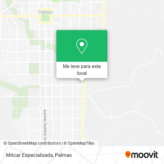 Mitcar Especializada mapa