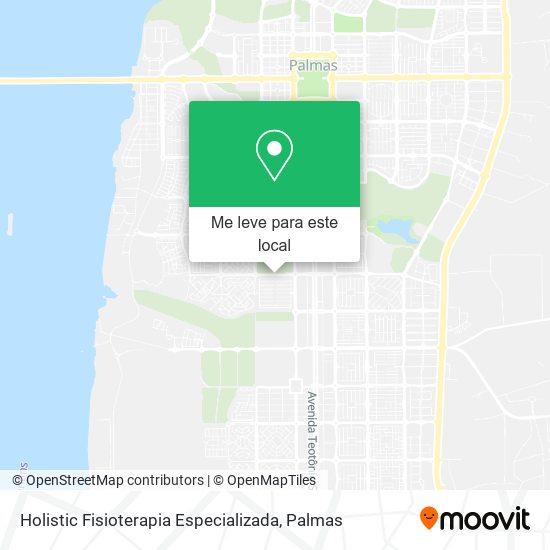 Holistic Fisioterapia Especializada mapa