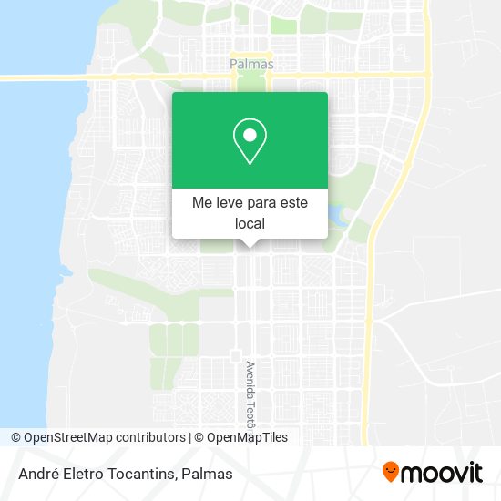André Eletro Tocantins mapa