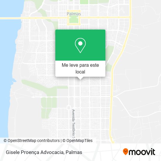Gisele Proença Advocacia mapa