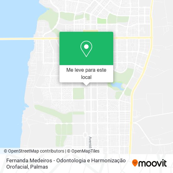 Fernanda Medeiros - Odontologia e Harmonização Orofacial mapa