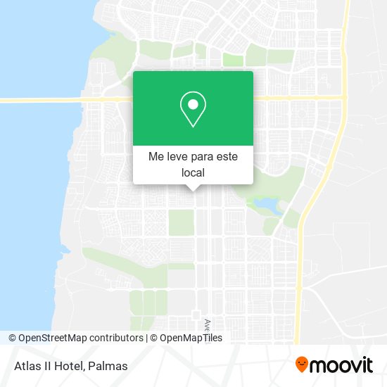 Atlas II Hotel mapa