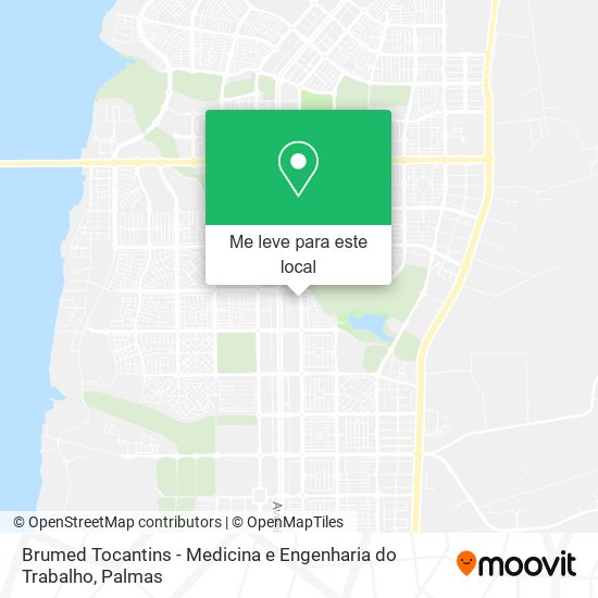 Brumed Tocantins - Medicina e Engenharia do Trabalho mapa