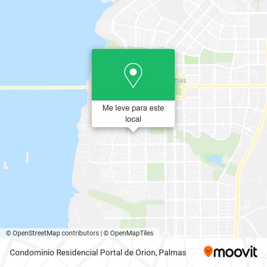 Condominio Residencial Portal de Orion mapa