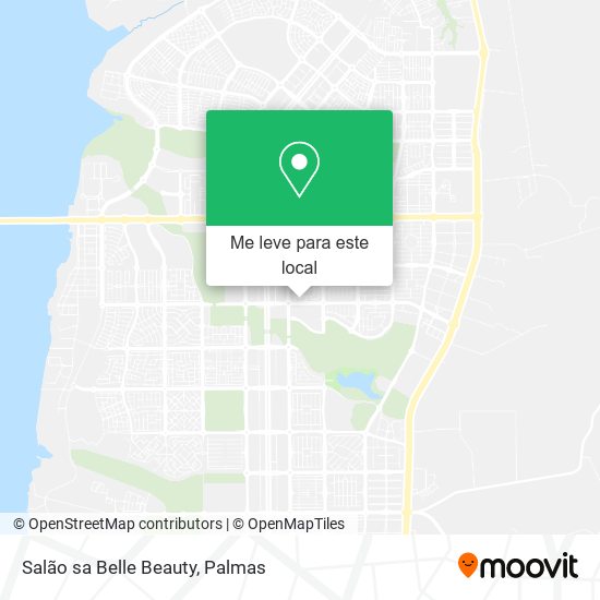 Salão sa Belle Beauty mapa