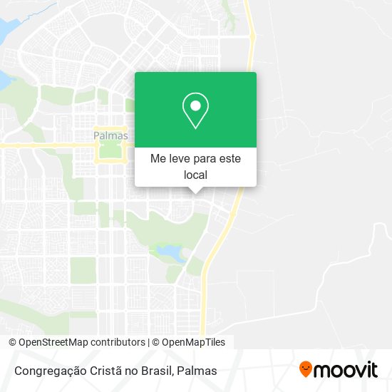 Congregação Cristã no Brasil mapa