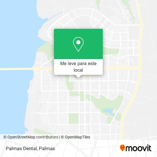 Palmas Dental mapa