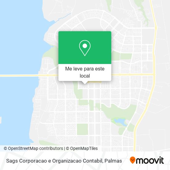 Sags Corporacao e Organizacao Contabil mapa