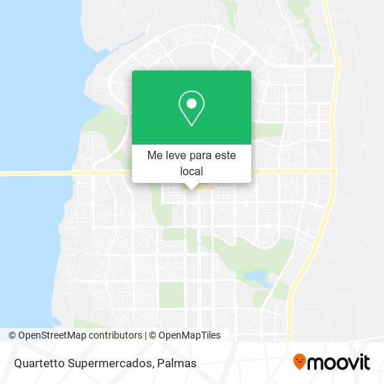 Quartetto Supermercados mapa