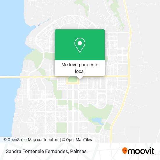 Sandra Fontenele Fernandes mapa