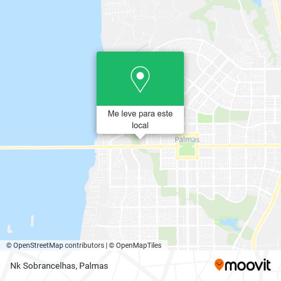 Nk Sobrancelhas mapa