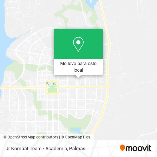 Jr Kombat Team - Academia mapa