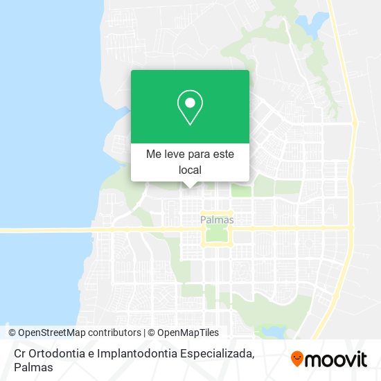 Cr Ortodontia e Implantodontia Especializada mapa