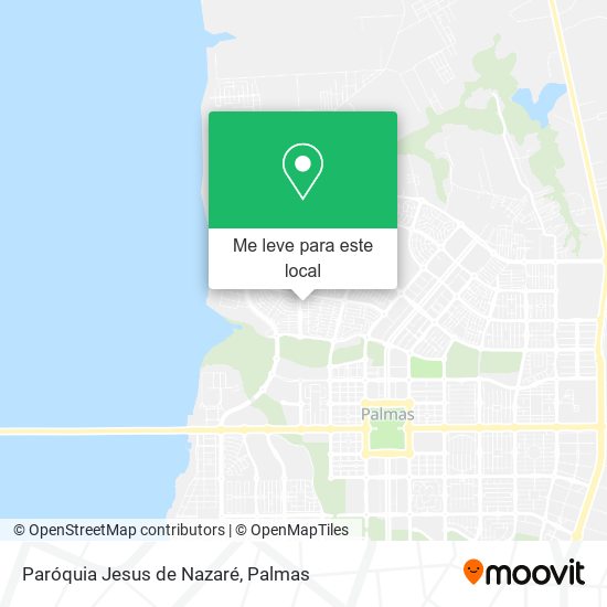 Paróquia Jesus de Nazaré mapa