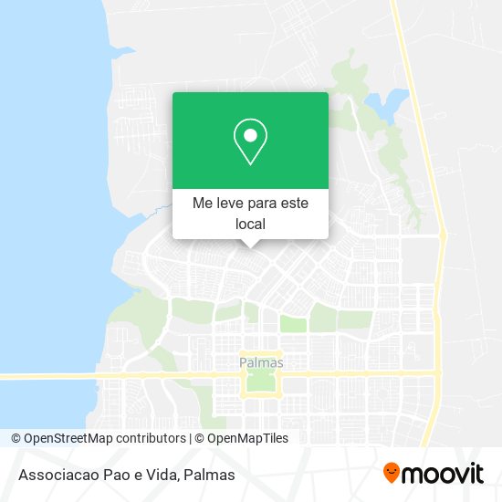 Associacao Pao e Vida mapa