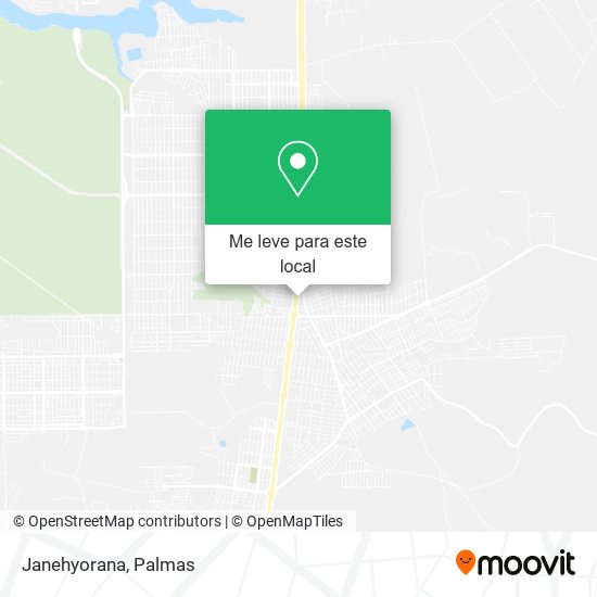 Janehyorana mapa