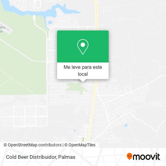 Cold Beer Distribuidor mapa