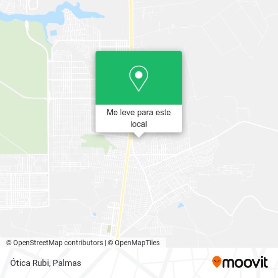 Ótica Rubi mapa