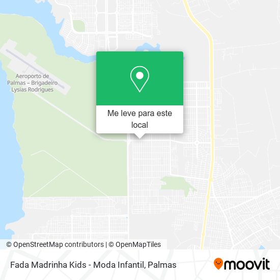 Fada Madrinha Kids - Moda Infantil mapa