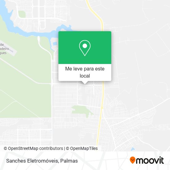 Sanches Eletromóveis mapa