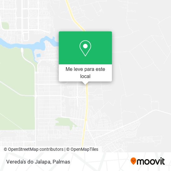 Vereda's do Jalapa mapa