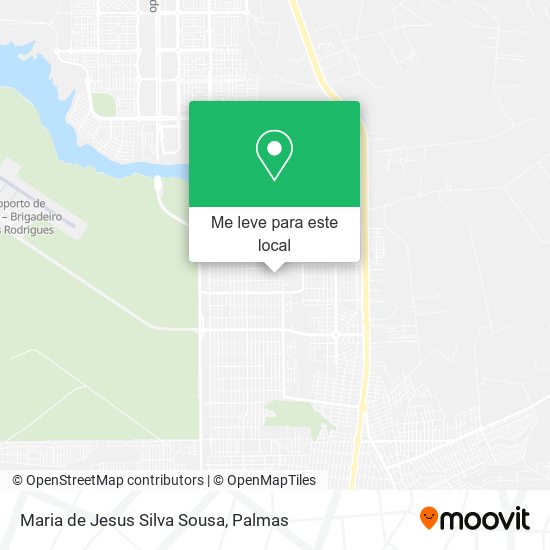 Maria de Jesus Silva Sousa mapa