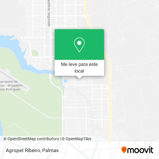 Agropet Ribeiro mapa