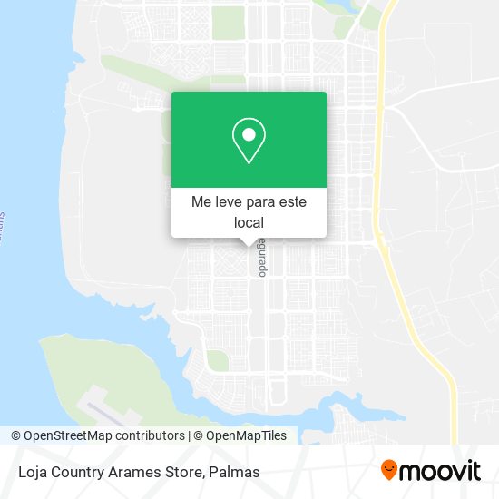 Loja Country Arames Store mapa