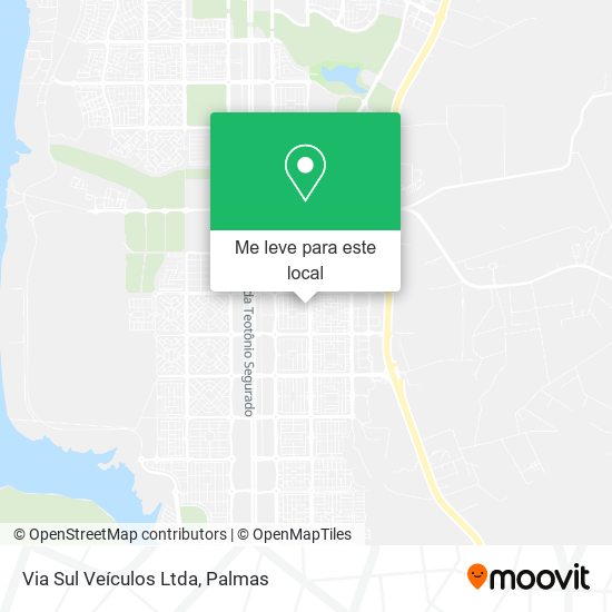 Via Sul Veículos Ltda mapa